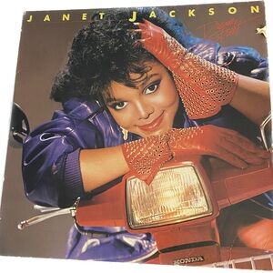 Janet Jackson "Dream Street" Vinyl Record Album 1984 A& M Records
